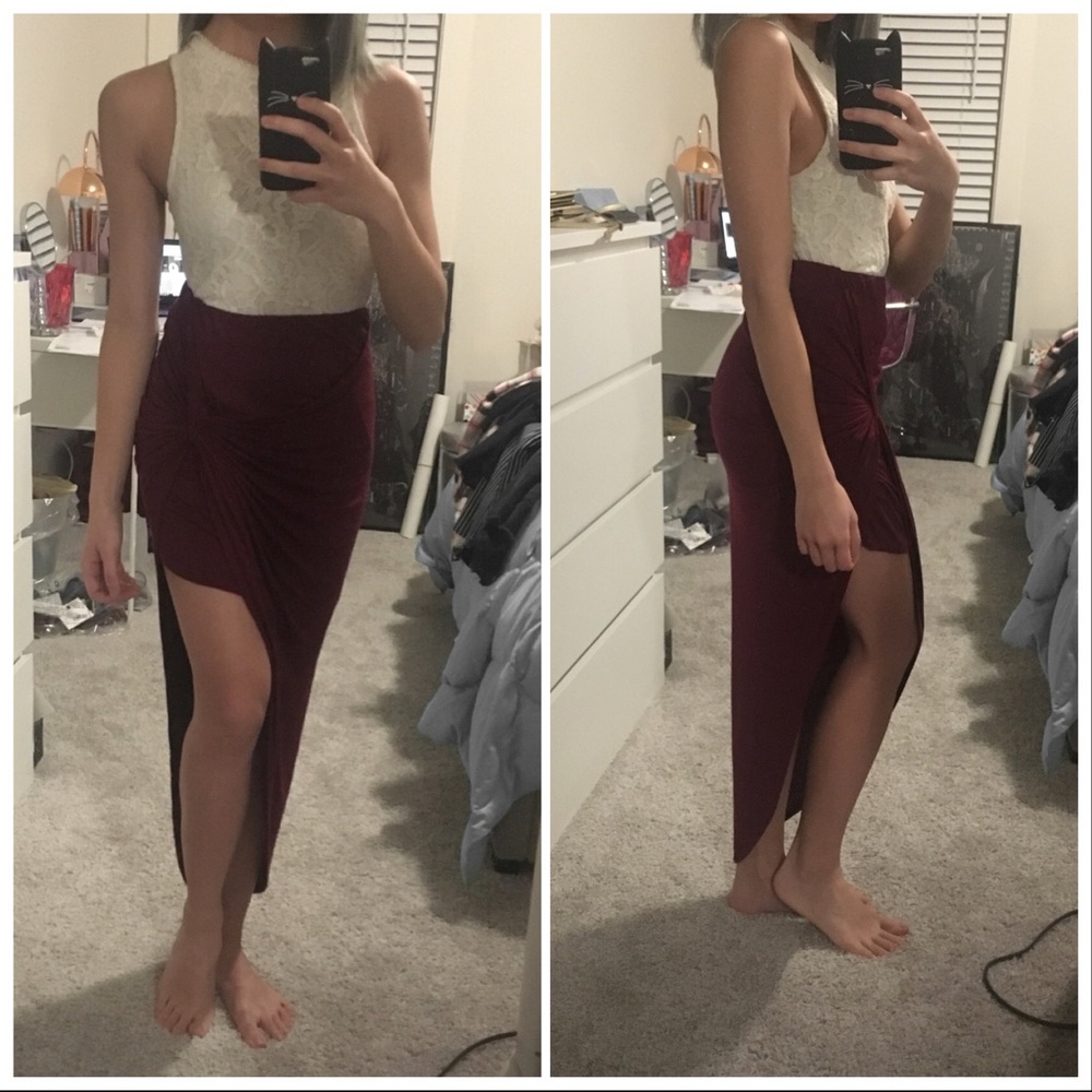 Knot Twist Skirt
